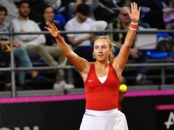 А.Потапова одержала две победы в матче плей-офф Мировой группы II Fed Cup