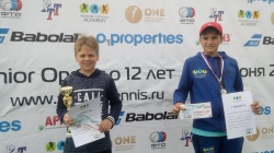 Определились победители турнира РТТ ТВД Khimki Junior Open 12 лет и мол