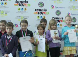 "Академики" победили в паре на ЕРТЛ 10s Minitennis "Оранжевый мяч"