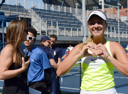 Настя Потапова в 1/4 финала US Open сразится со "старой" знакомой