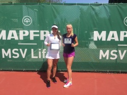 Ксения Алёшина заняла второе место в паре на турнире ITF на Мальте