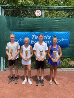 Иван Юткин выиграл TE3 TELAVI OPEN U14, Максим Власов - серебряный призер!