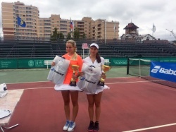 Второй подряд титул К. Алёшиной и Е. Дементьевой на ITF Grade 4