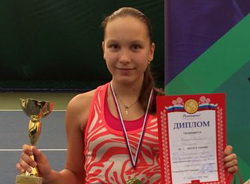 Диана Янотовская выиграла турнир РТТ в Твери!