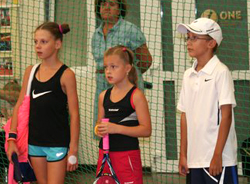 "Академики" попали в призеры в "Зеленом мяче" турнира ЕРТЛ 10s Minitennis