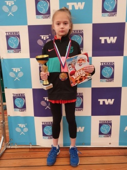 София Ленчук заняла второе место на турнире РТТ в Мегаспорте!