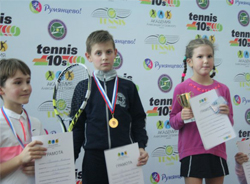 "Академик" Дарья Шелепова стала 3-й в турнире ЕРТЛ 10s Minitennis Зеленый мяч