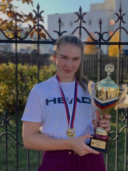 Алина Хватова - чемпионка России U18 в составе команды Мособласти!