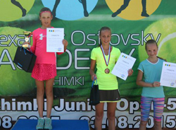 Khimki Junior Open-5 выиграла Алисия Гладкова,  бронза - у Полины Ломовой