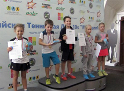 "Золотые" дубли на очередном ЕРТЛ 10s Minitennis в Академии