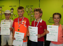 В Академии 26 июля прошел очередной турнир ЕРТЛ 10s Minitennis