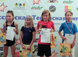 Стефания Сорокина стала второй в "Зеленом мяче" ЕРТЛ 10s Minitennis
