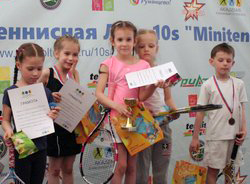 ЕРТЛ 10s Minitennis. Устинья Автаева победила в "Красном мяче"