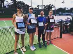 Поздравляем Ксению Алёшину с победой на ITF Grade 4 на Мальте в паре!