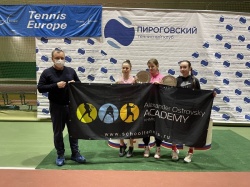 Ксения Ручкина - победительница TE1 Pirogovskiy Winter Cup 2022 в паре!