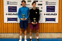 Максим Донцов - серебряный призер турнира ITF Juniors в Швеции в паре!