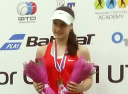 Золотой дубль Ксении Алёшиной на РТТ III Tula Junior Open-1 U14