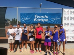 Максим Донцов - серебряный призер TE3 Chisinau Open U14 в паре