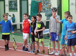 В Академии 7 февраля разыграли призы турнира ЕРТЛ 10s Minitennis