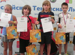 Турнир ЕРТЛ 10s Minitennis. Кузьма Гомзяков штампует победы!