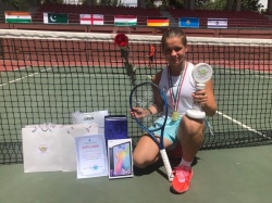 Золотой дубль Виктории Миловановой на турнирах ITF Juniors в Таджикистане!