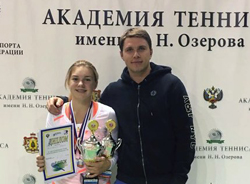 Мария Тимофеева заняла второе место на Кубке РТТ в Рязани