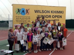 Отчет по турниру Wilson Khimki Junior Open-2