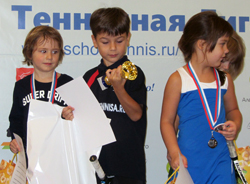 В Академии прошел очередной турнир ЕРТЛ 10s Minitennis в трех категориях