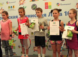 В Академии прошел турнир ЕРТЛ 10s Minitennis "Зеленый мяч", "Оранжевый мяч"