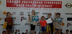 Очередные турниры ЕРТЛ 10s Minitennis проведены на кортах Академии!