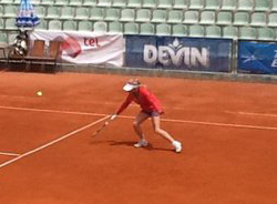 Маша Галий – в 1/2 финала парного разряда турнира ITF в Латвии