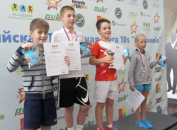 В Академии разыграли призы турнира ЕРТЛ 10s Minitennis во всех "мячах"