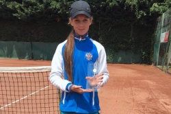 Дарья Домова дошла до 1/2 финала на TE3 Hungarian Open U12