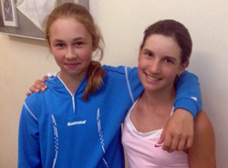 Влада Петровская победила на паре на TE3 Luzhniki Cup 2015 U12