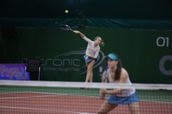 Алешина и Петровская вышли в полуфинал TE1 Kremlin Cup Junior в паре