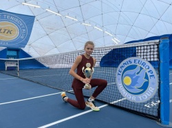 Анастасия Ефремова заняла второе место на турнире Tennis Europe в Чехии!