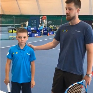 Тренировка по теннису с Алексеем Павловым и Владиславом Александровым