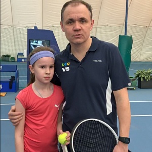 Онлайн-тренировка по теннису с Владиславом Скворцовым и Марией Мальцевой