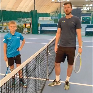 Онлайн-тренировка по теннису с Алексеем Павловым и Владиславом Александровым