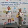 В Академии разыграны призы очередного турнира ЕРТЛ 10s Minitennis