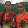 Е. Дементьева и В. Пепеляева - обладательницы Кубка РТТ U16 в парном разряде
