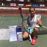 Золотой дубль Виктории Миловановой на турнирах ITF Juniors в Таджикистане!