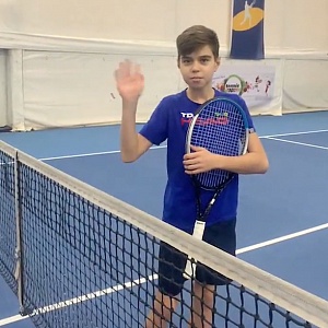 Онлайн-тренировка по теннису с Егором Кузляновым и Тимуром Даутовым