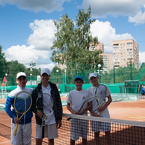 O1Properties Khimki Junior Open 9-17 августа 2013 - финальный матч (мальчики пары - Мягков и Секамов/Дороднов и Копилов)